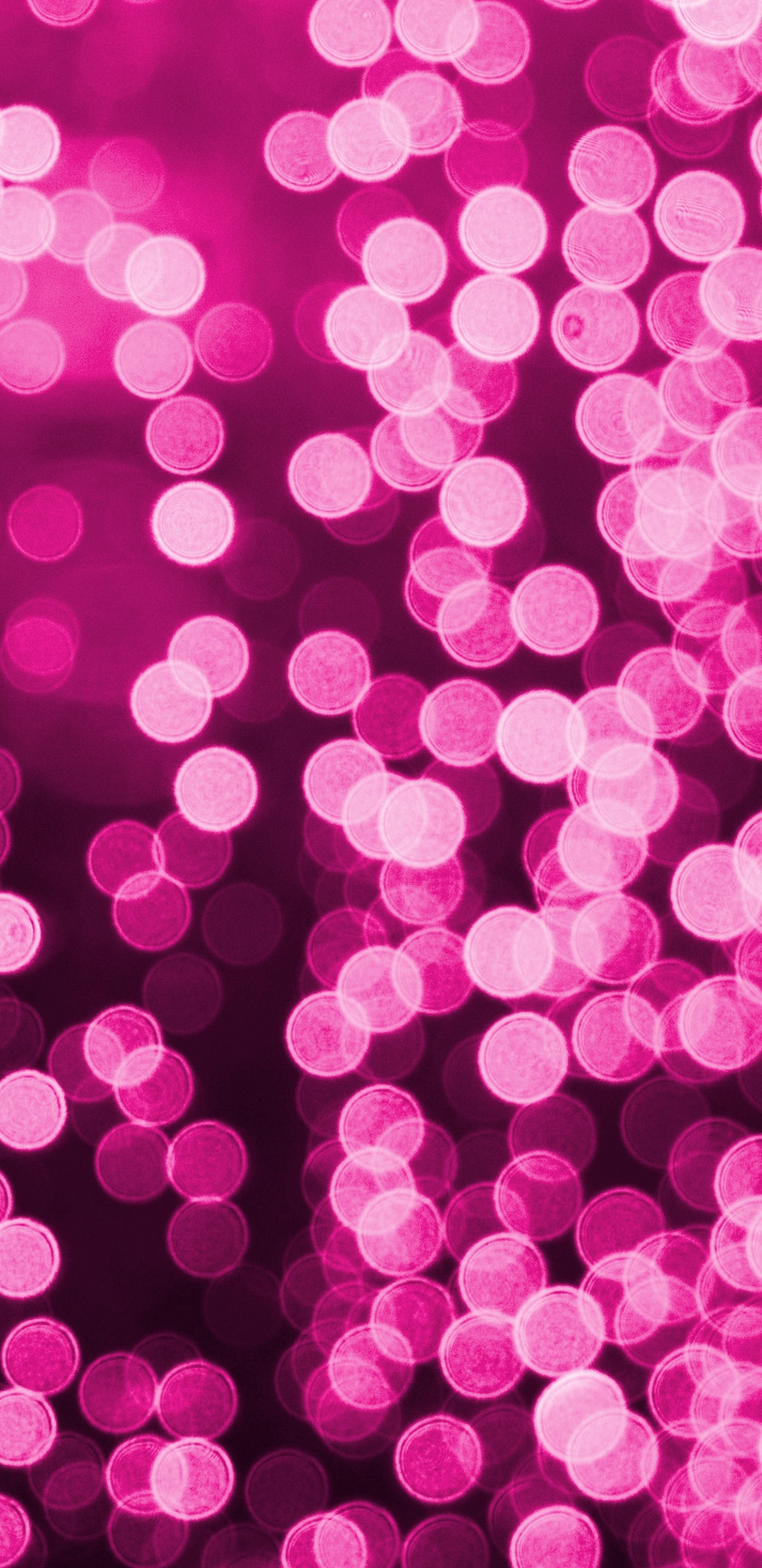 Обои боке, цвет, розовый, пурпурный цвет, узор в разрешении 1440x2960