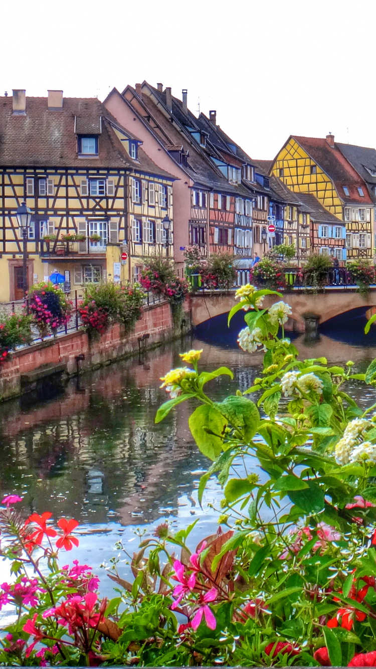 Обои маленькая Венеция, Венеция, водный путь, канал, городок в разрешении 750x1334