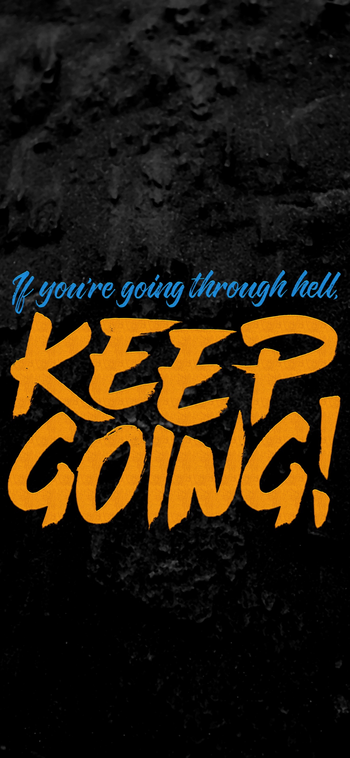 Обои обложка альбома, темнота, текст, лого, графика в разрешении 1125x2436