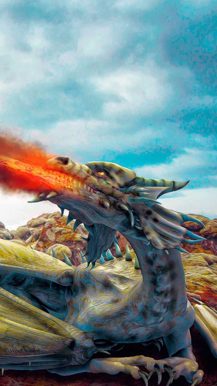 Обои ТОР, цифровое искусство, арт, живопись, мифология в разрешении 720x1280