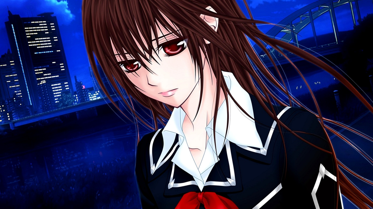 Обои Юки кросс, канаме куран, Зеро кирю, рыцарь вампир, вампир в разрешении 1280x720