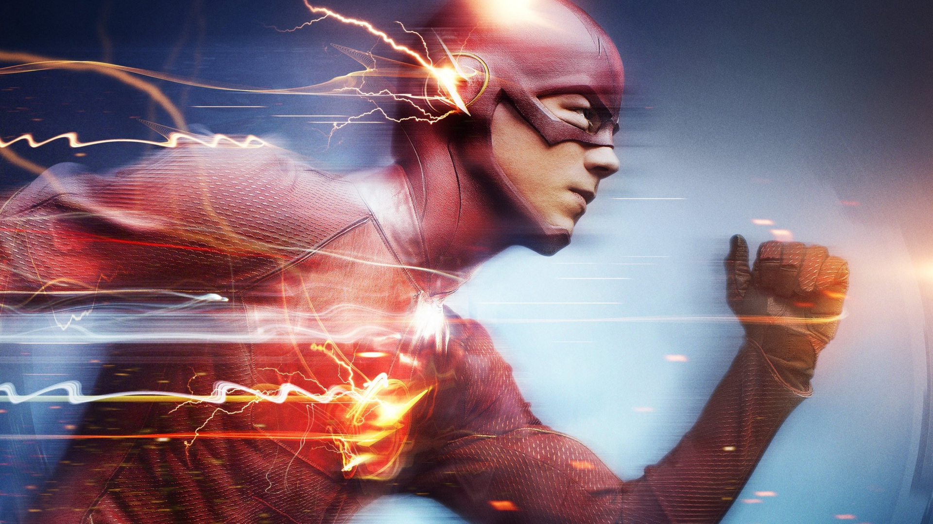 Обои Флэш-Барри Аллен, ЗП, супергерой, прохлада, человек в разрешении 1920x1080