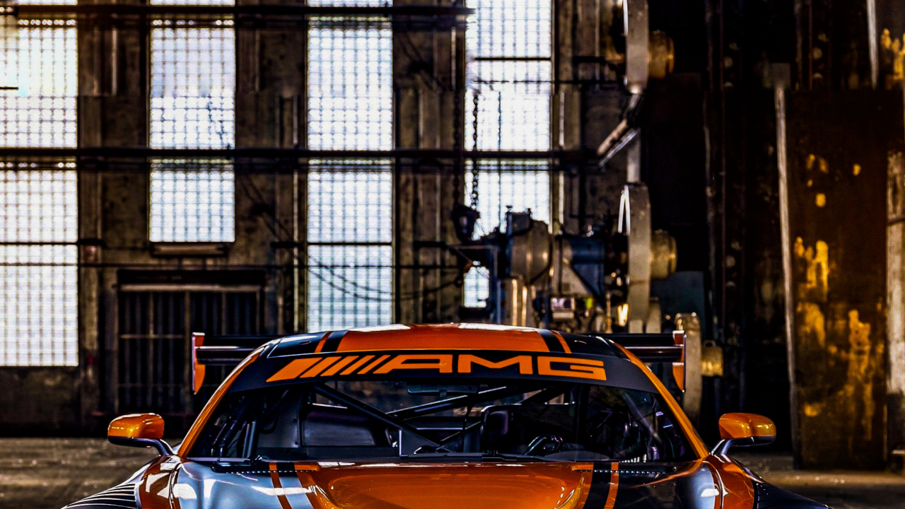 Обои mercedes amg gt3 2020 года, Mercedes-Benz GT-Класс 2020, mercedes benz, легковые автомобили, спорткар в разрешении 1280x720