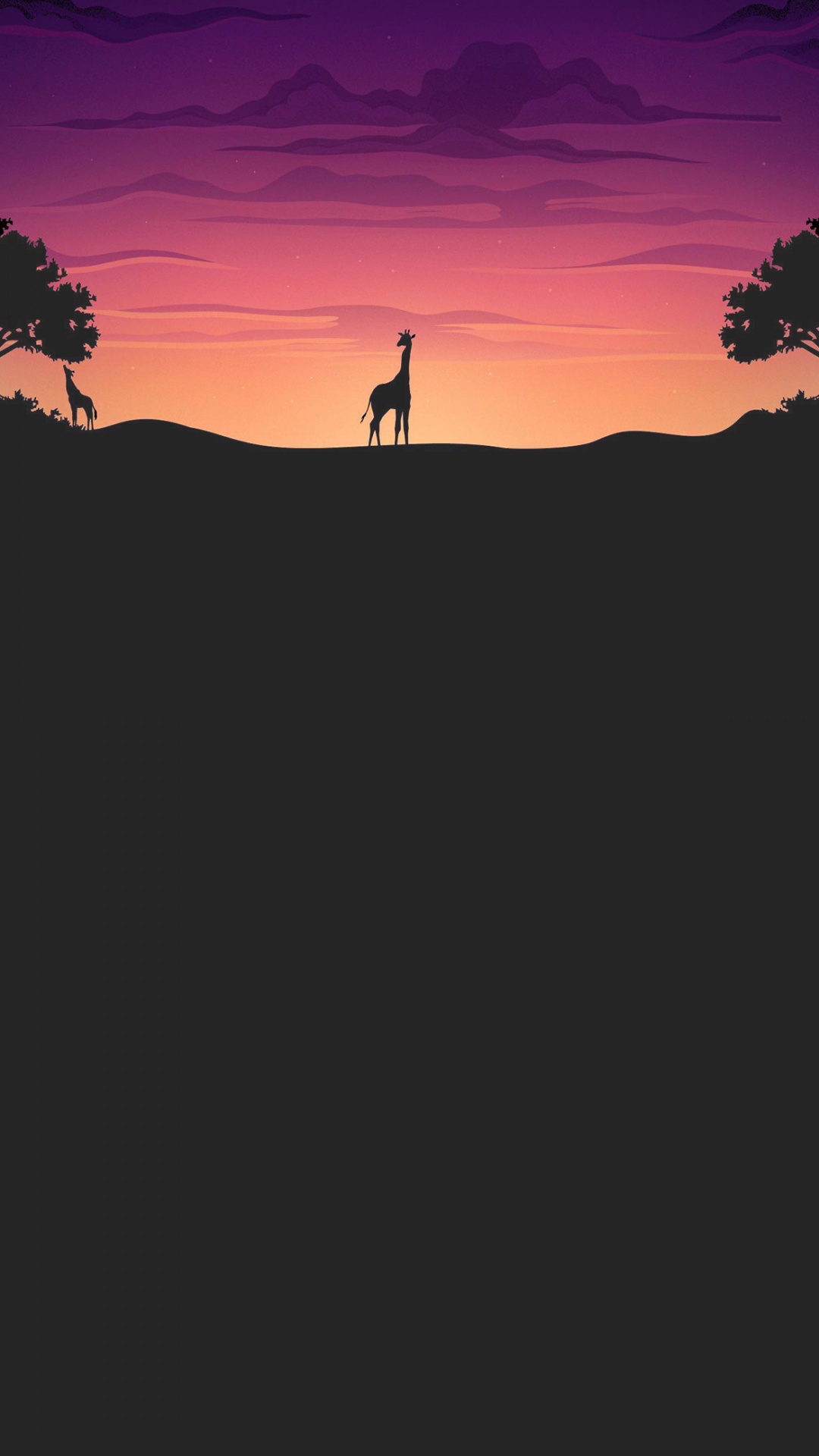 Обои облако, атмосфера, экорегион, природный ландшафт, ветвь в разрешении 1080x1920