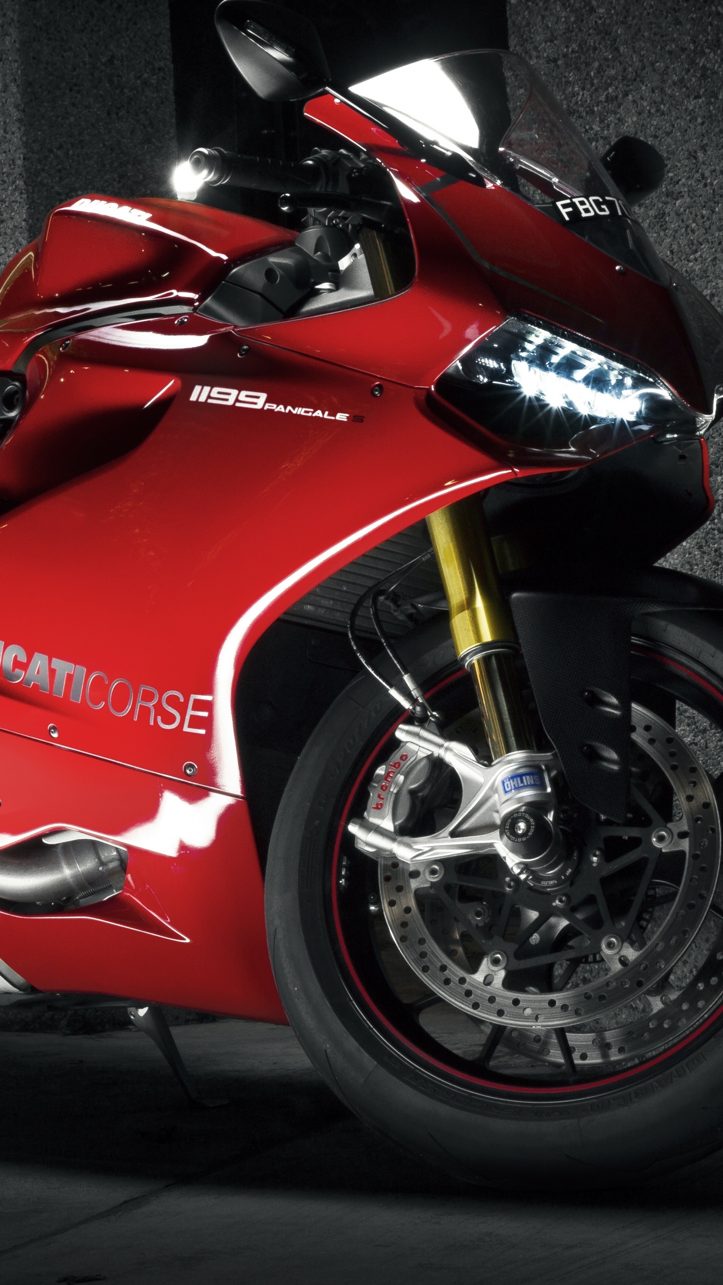 Обои ducati panigale, дукати 1299, ducati, дукати 1199, мотоцикл в разрешении 1440x2560
