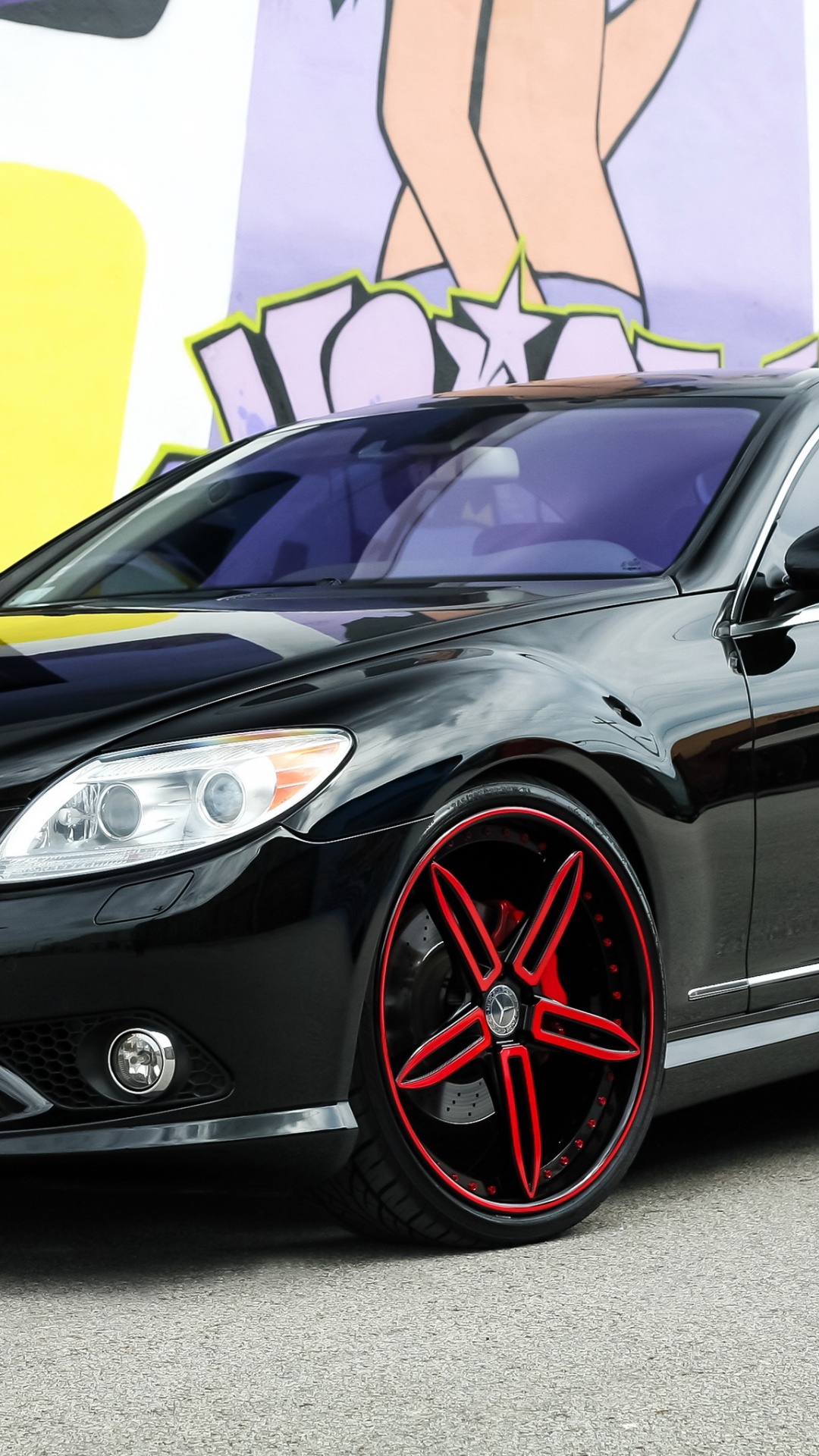 Обои обод, Mercedes-Benz CLS-Class, авто, колесо, шина в разрешении 1080x1920