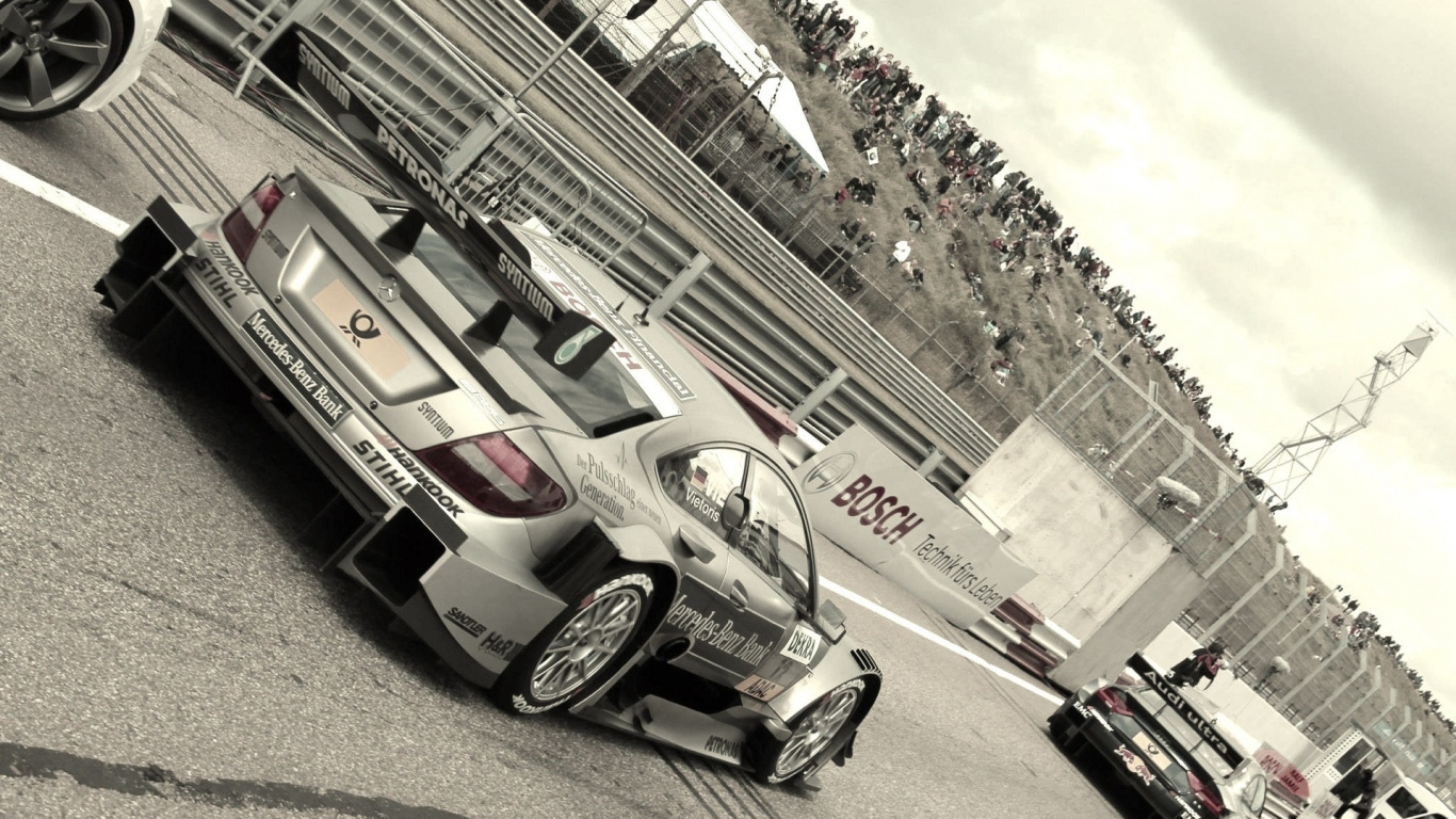 Обои автоспорт, автомобильный экстерьер, ипподром, автомобильный дизайн, автомобилестроение в разрешении 1366x768