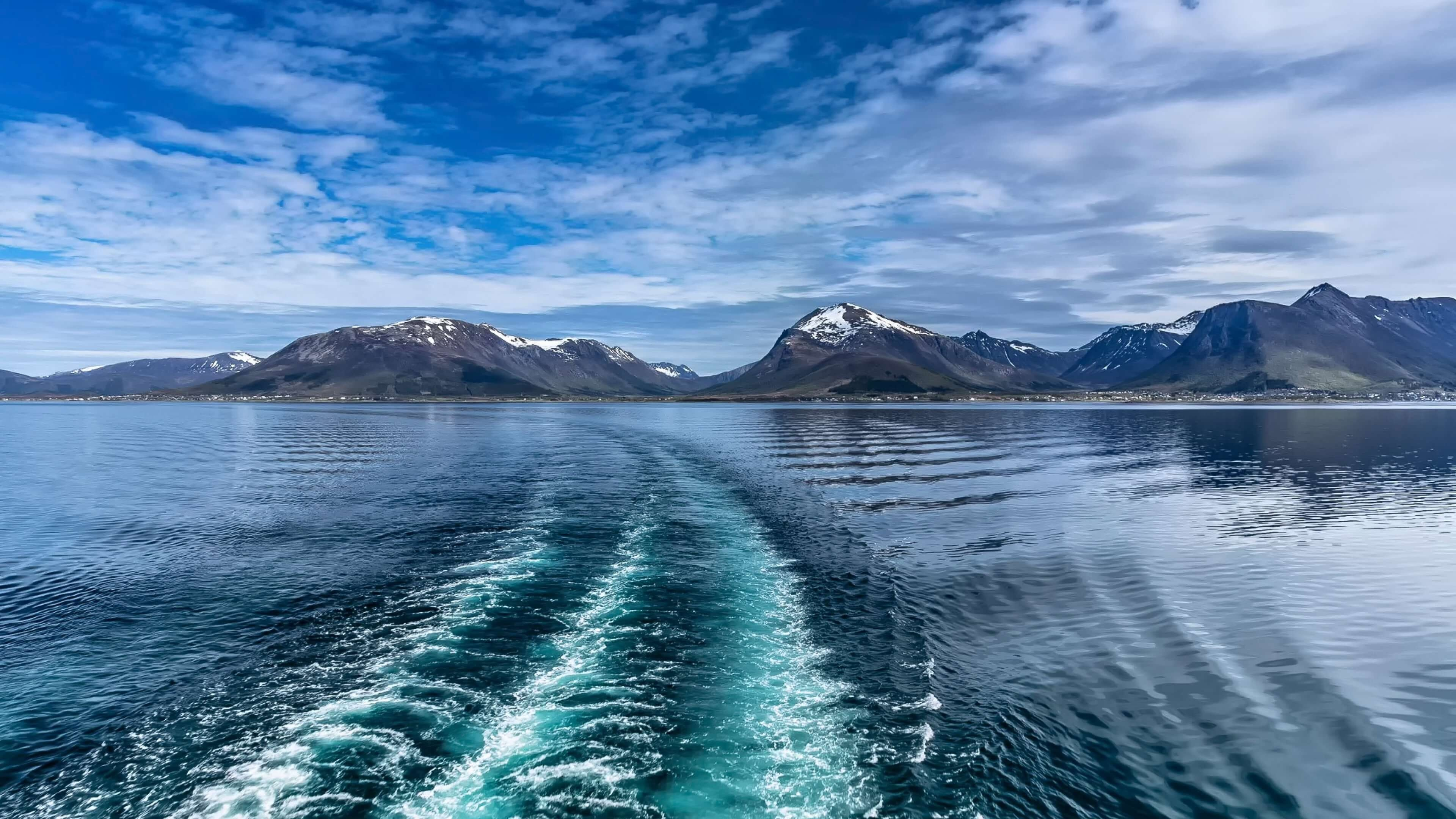 Обои Лофотен, море, гора, водоем, природа в разрешении 3840x2160