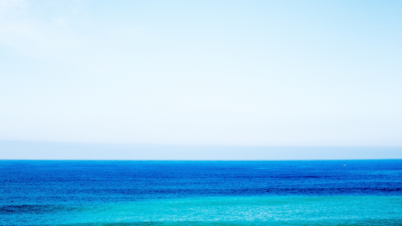 Обои синий, дневное время, Аква, лазурный, бирюза в разрешении 1280x720