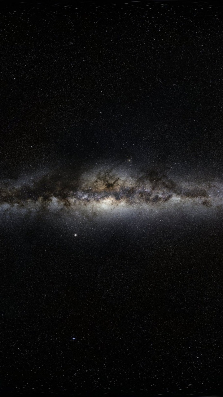 Обои Млечный Путь, звезда, Галактика, темнота, астрономический объект в разрешении 720x1280