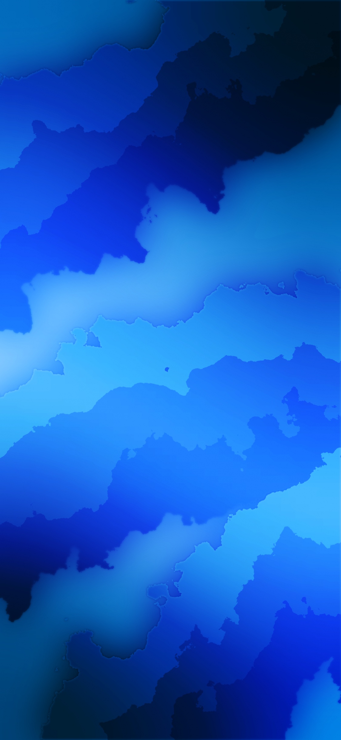 Обои атмосфера, мир, природный ландшафт, Аква, облако в разрешении 1125x2436