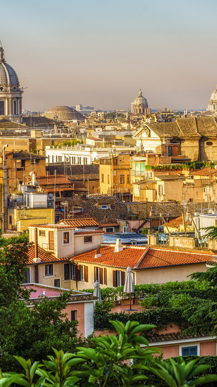 Обои город, городской район, городской пейзаж, городок, ориентир в разрешении 750x1334