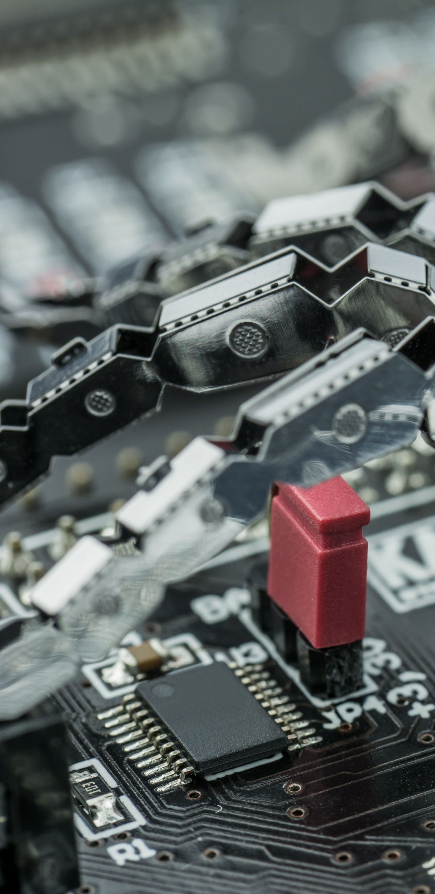 Обои кибервойна, Вирус-вымогатель, вредоносная программа, электроника, материнская плата в разрешении 1440x2960