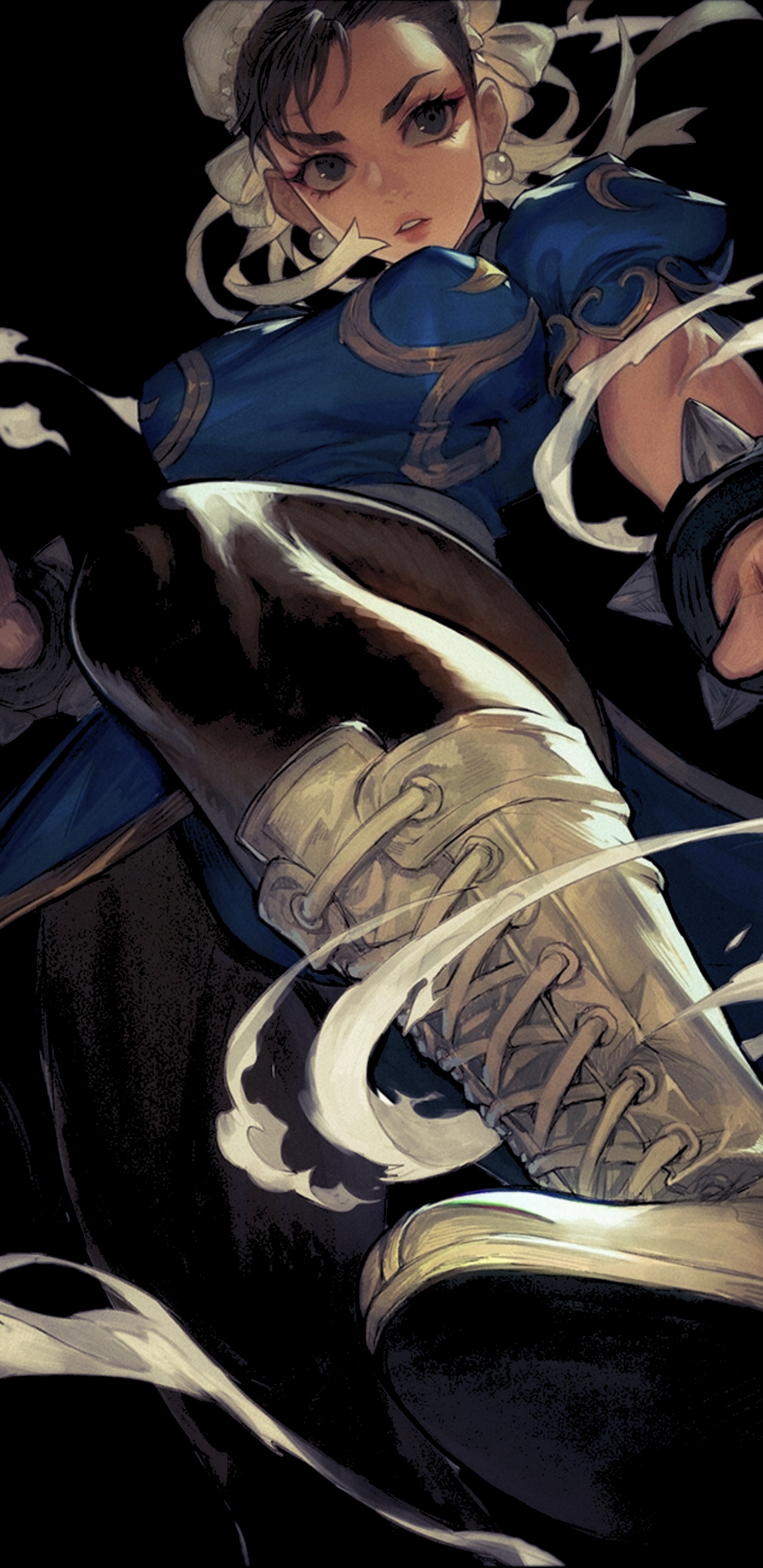 Обои арт, Чун, иллюстрация, характер, концепт арт в разрешении 1440x2960