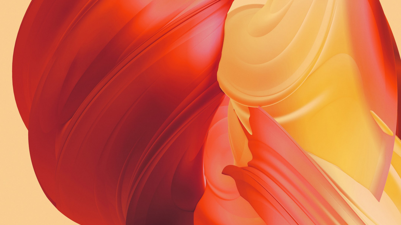 Обои OnePlus 5, андроид, смартфон, OxygenOS на, природа в разрешении 1366x768