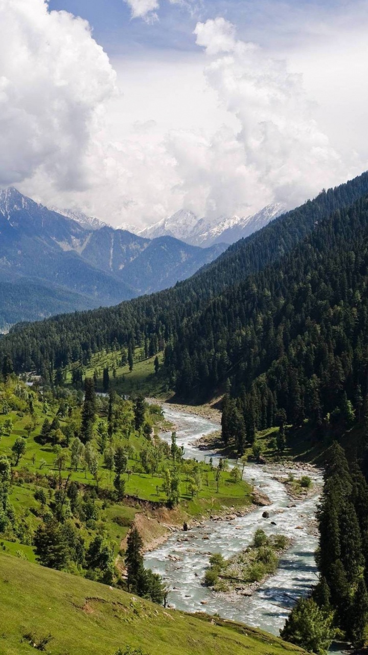 Обои путешествие, горный рельеф, гора, нагорье, Долина в разрешении 720x1280