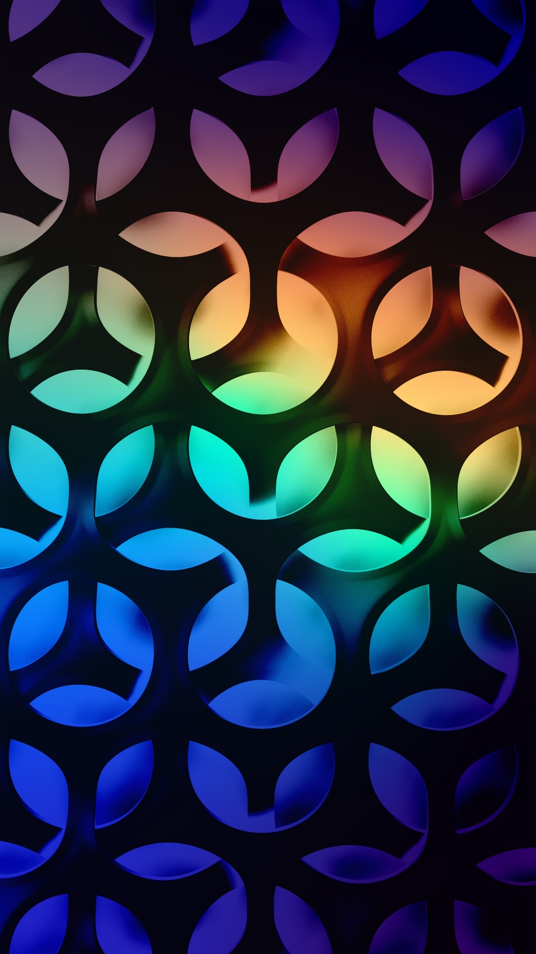 Обои узор, преуспевающий, предшествование, лазурный, арт в разрешении 1080x1920