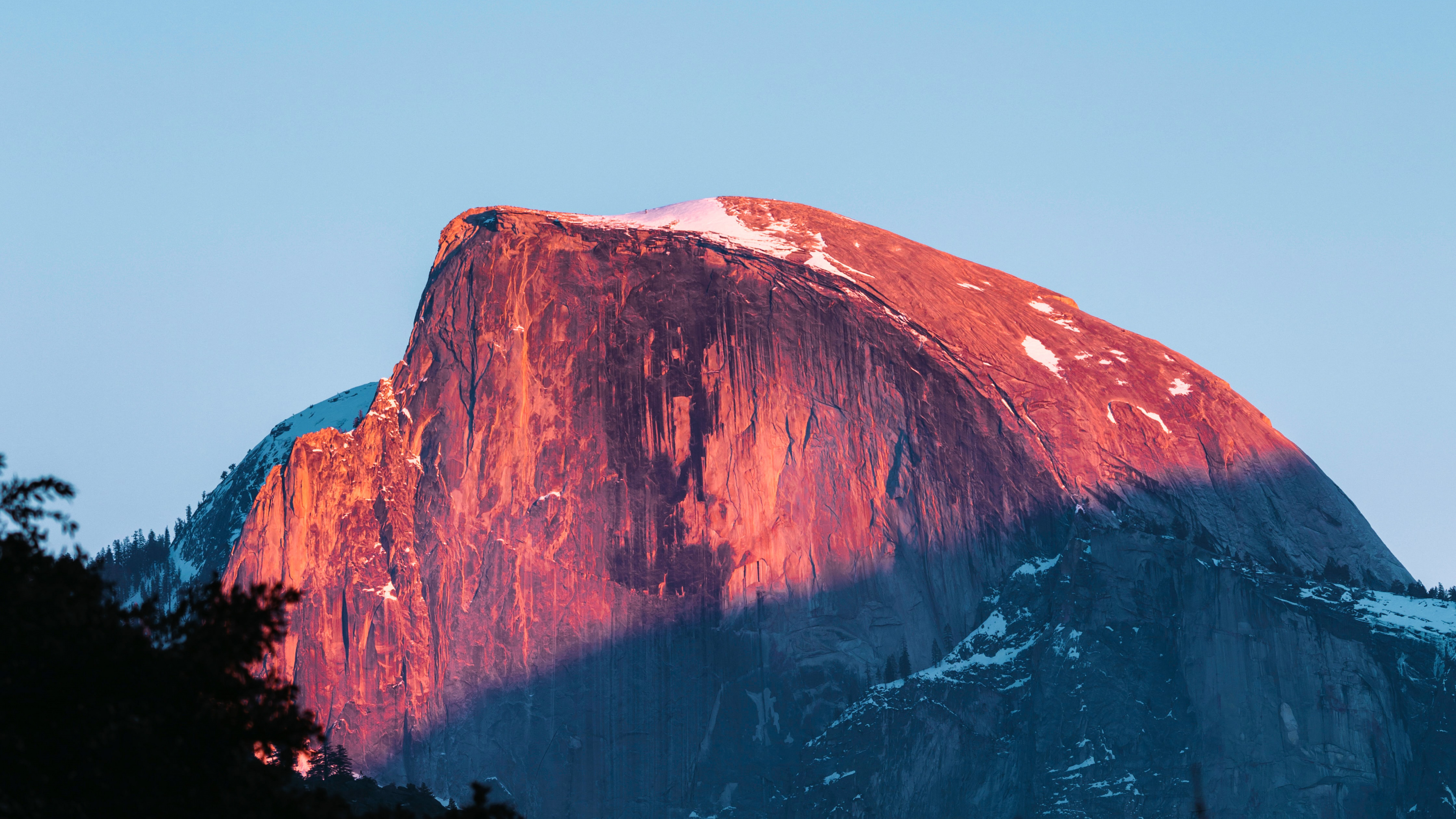 Обои национальный парк йосемити хаф-доум, Половина Купола, йосемити, национальный парк, Эль-капитан в разрешении 3840x2160