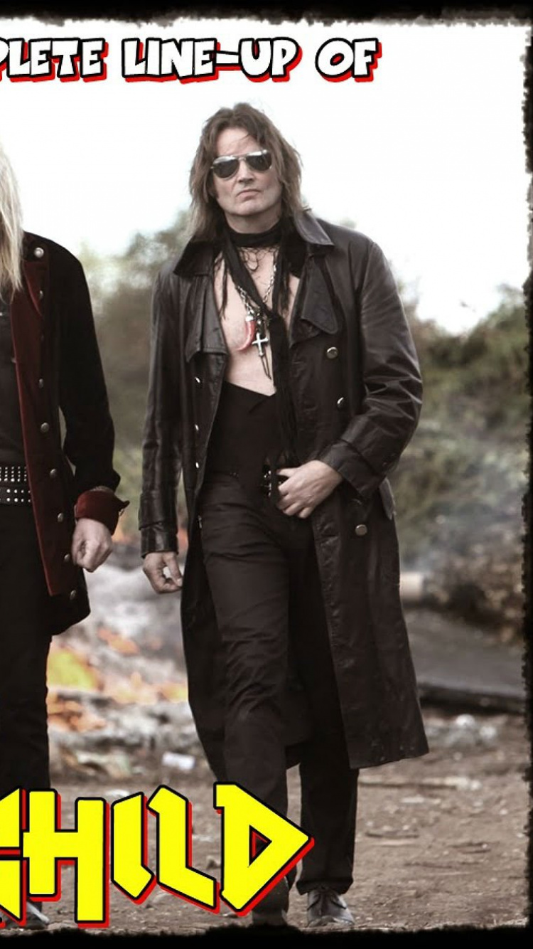 Обои Глэм-метал, тяжелый металл, рокнролл, Wrathchild, музыка в разрешении 750x1334