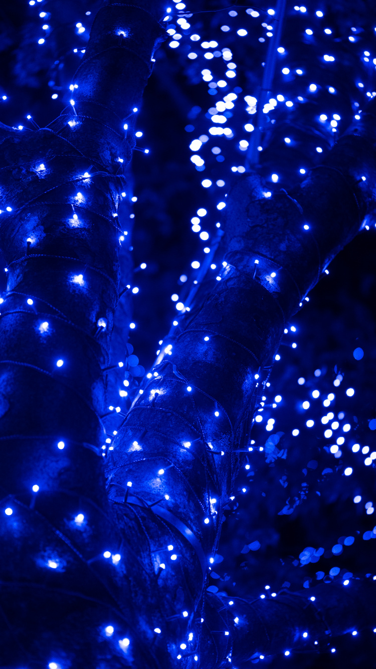 Обои синий, вода, свет, электрик, синий кобальт в разрешении 750x1334