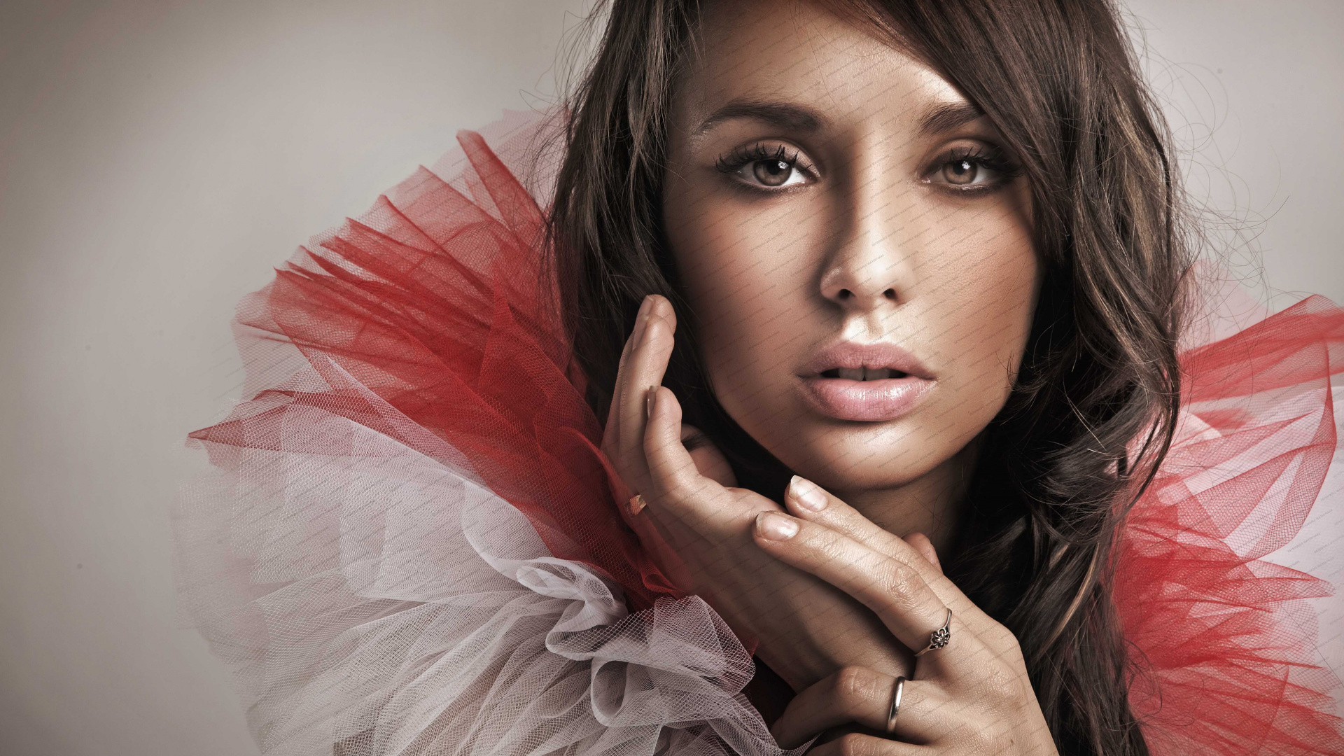 Обои красота, губа, бровь, Салон красоты, модель в разрешении 1920x1080