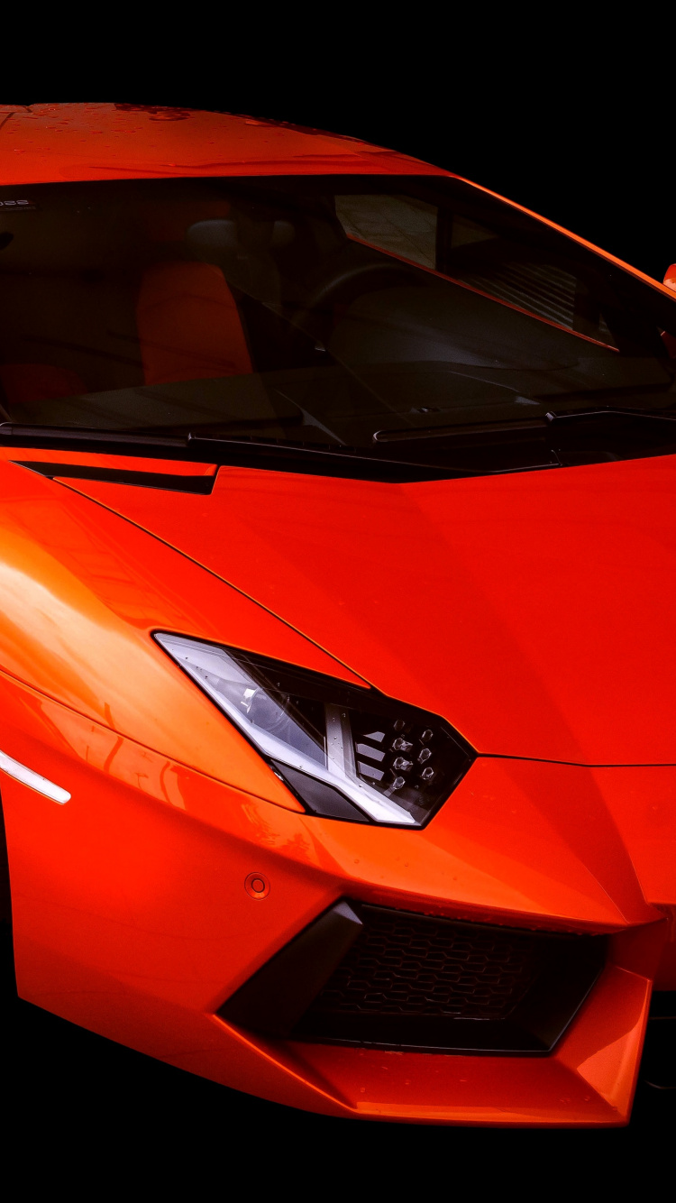 Обои Ламборджини, спорткар, авто, суперкар, Ламборгини авентадор в разрешении 750x1334