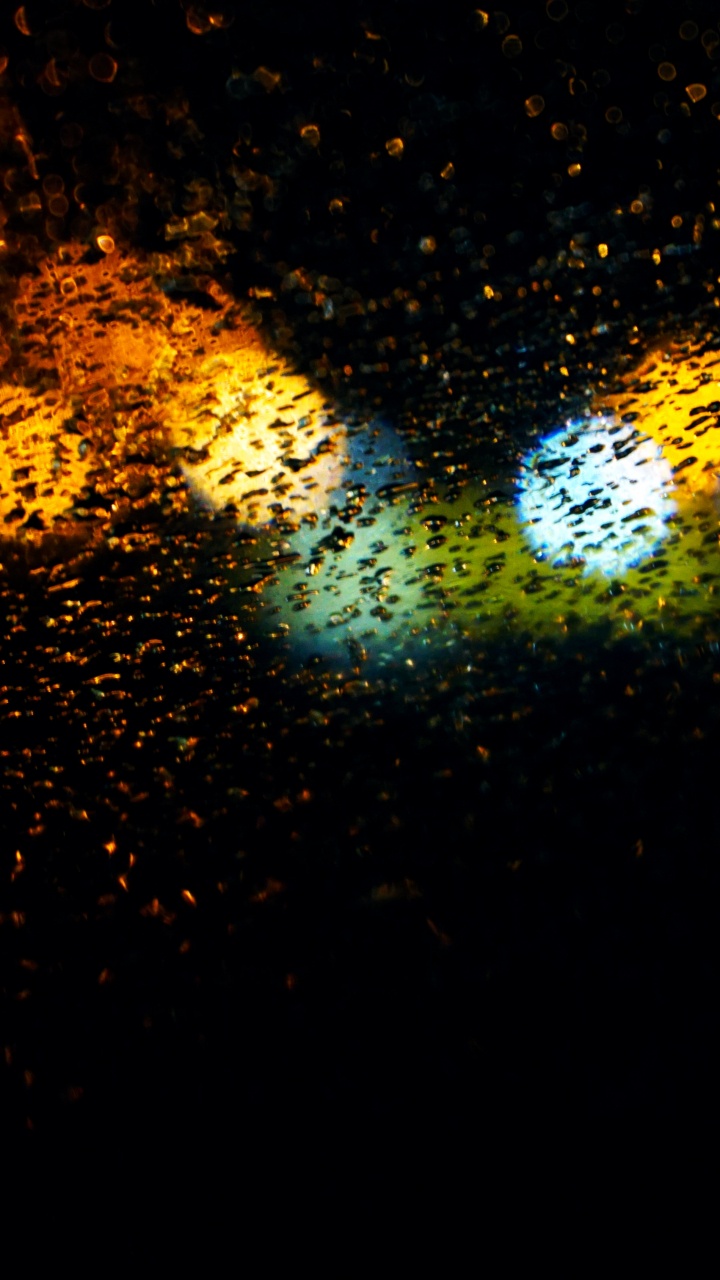 Обои боке, свет, освещение, ночь, темнота в разрешении 720x1280