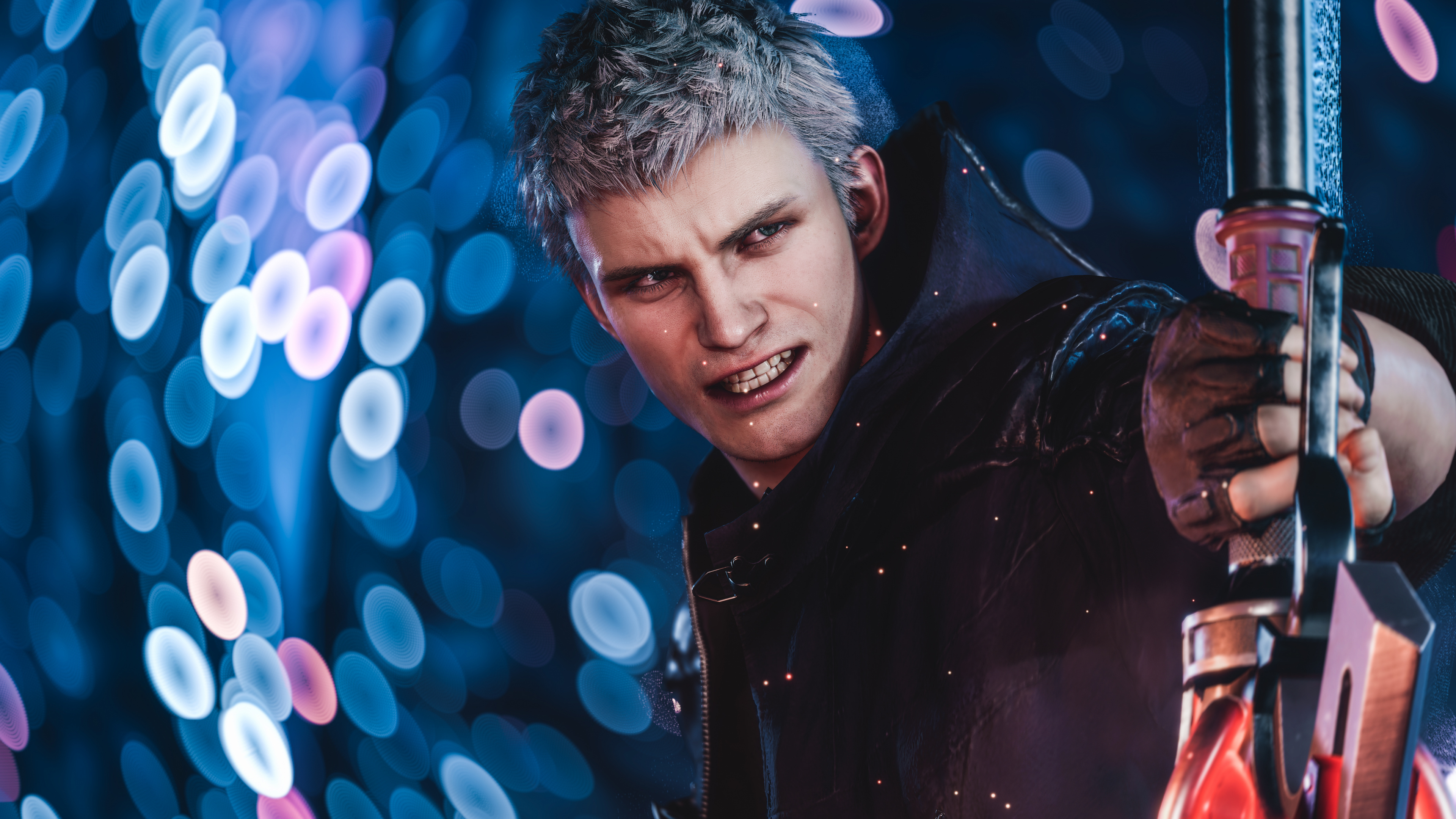 Обои Devil May Cry, devil may cry 5, Нерон, музыкальный исполнитель, музыкант в разрешении 3840x2160