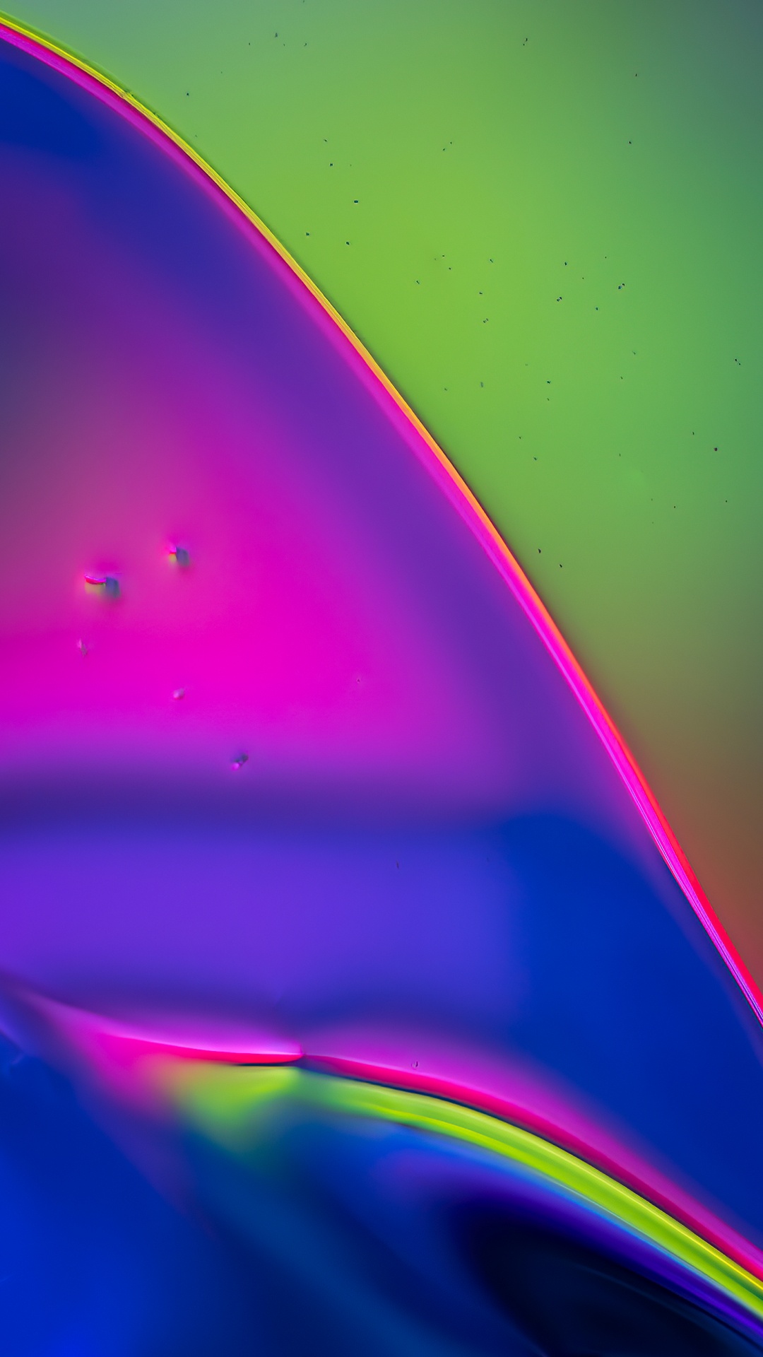 Обои треугольник, графический дизайн, красочность, жидкий, пурпур в разрешении 1080x1920