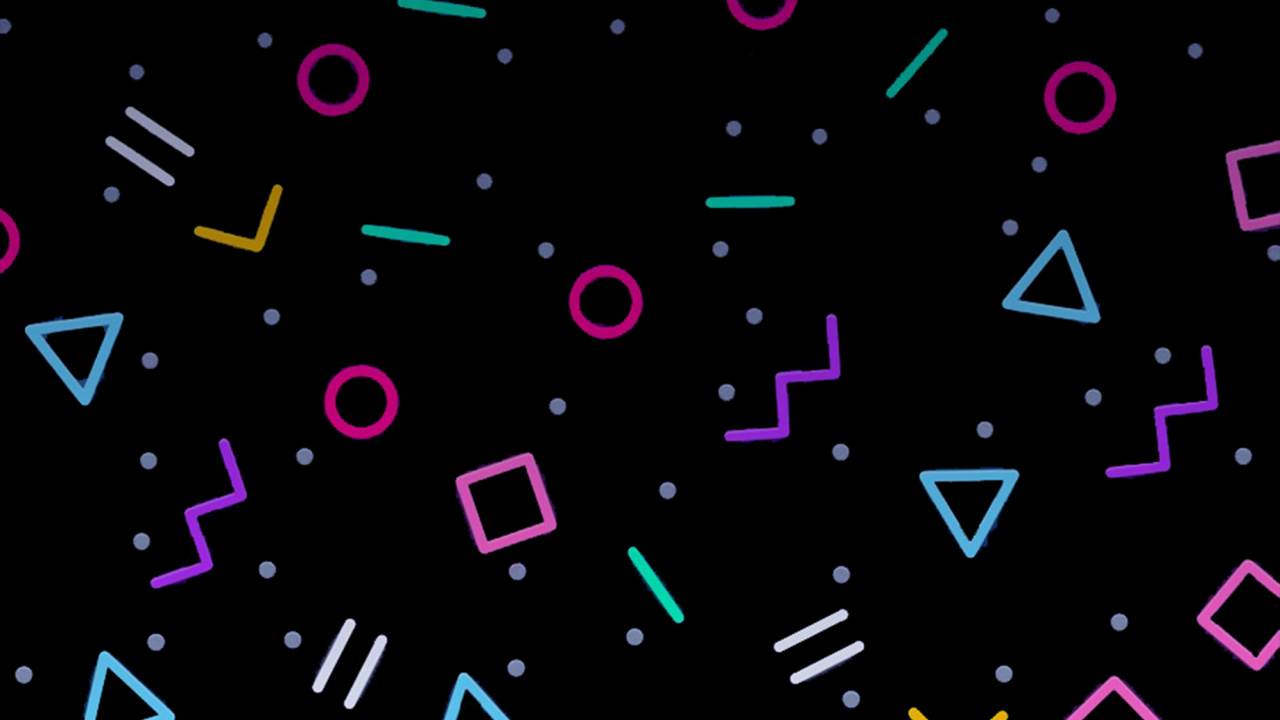 Обои 1980-е годы, Бумбокс, магнитофон, дизайн, абстрактное искусство в разрешении 1280x720