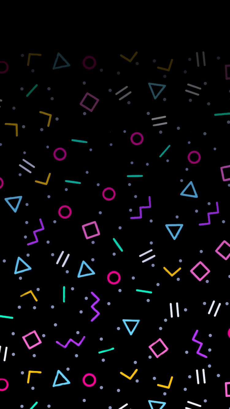 Обои 1980-е годы, Бумбокс, магнитофон, дизайн, абстрактное искусство в разрешении 750x1334