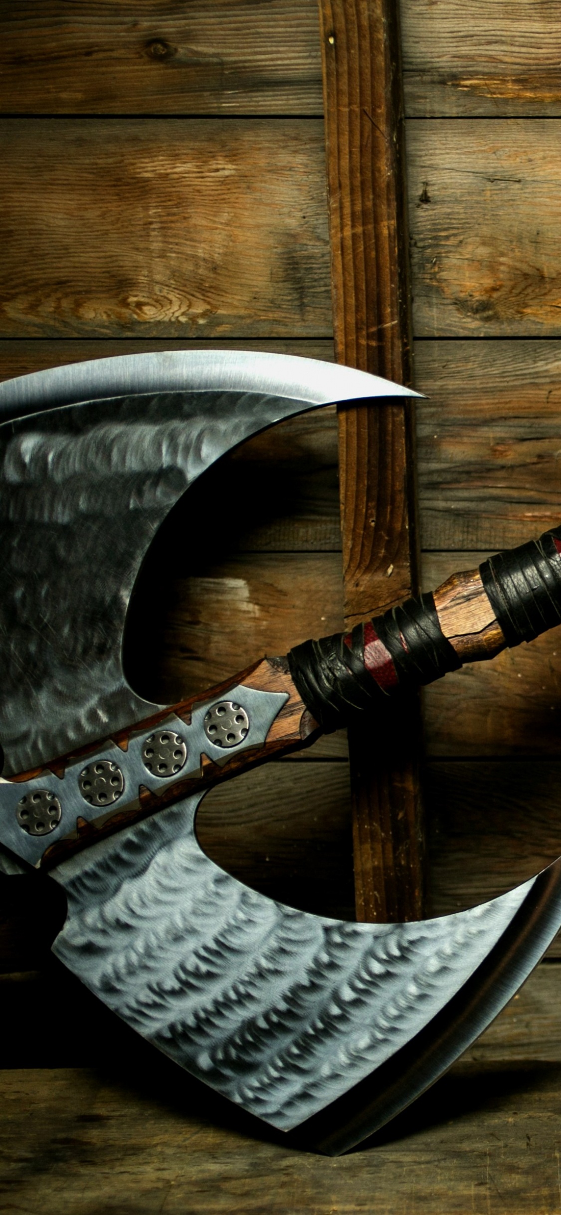 Обои топор, боевой топор, Топор Дане, томагавк, музыкальный инструмент в разрешении 1125x2436