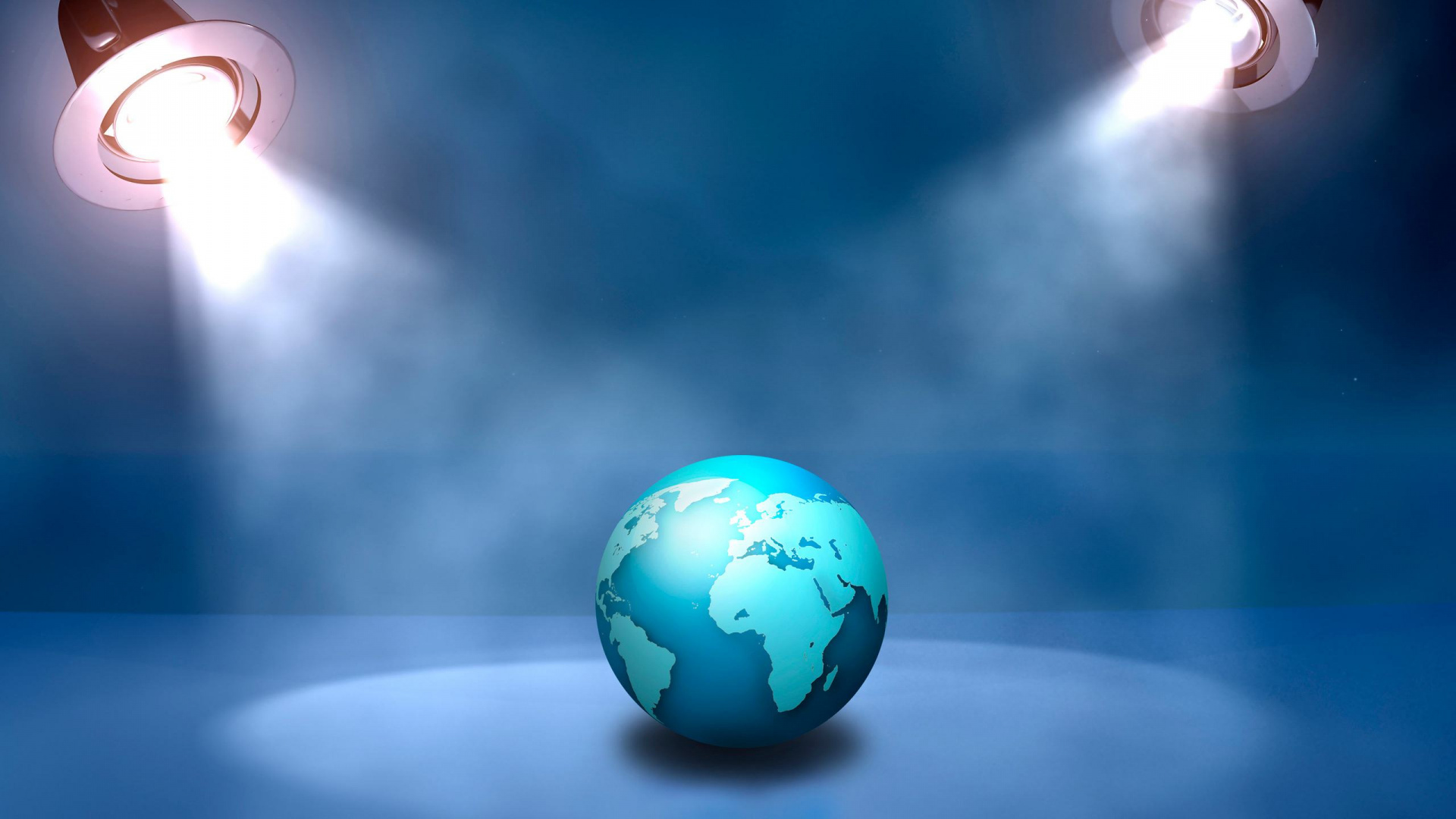 Обои синий, атмосфера, мир, сфера, музыка в разрешении 1920x1080