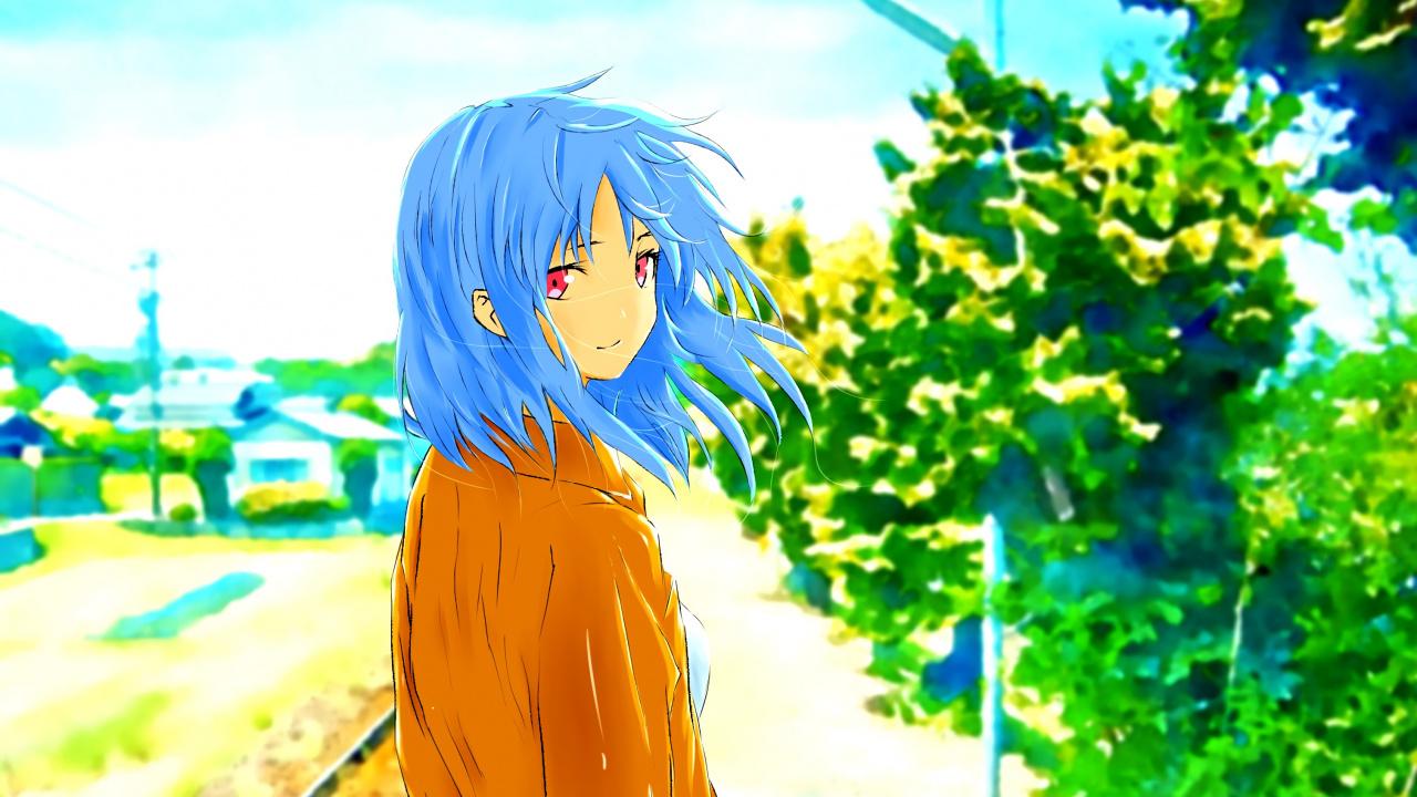 Обои акварельная живопись, аниме, рисование, Люди в природе, Студия Манга в разрешении 1280x720