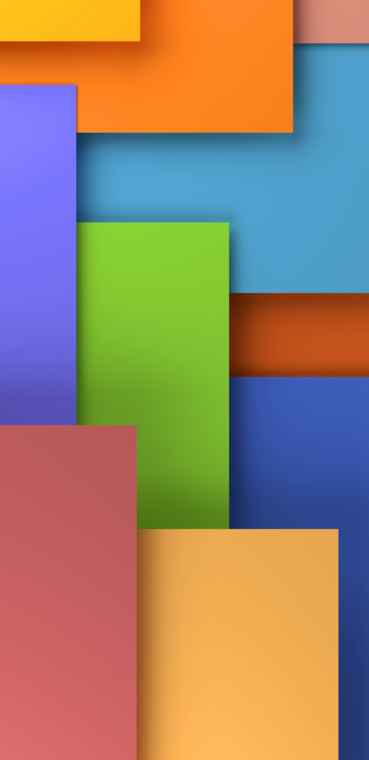 Обои цветной, геометрия, графика, арт, абстрактное искусство в разрешении 1440x2960