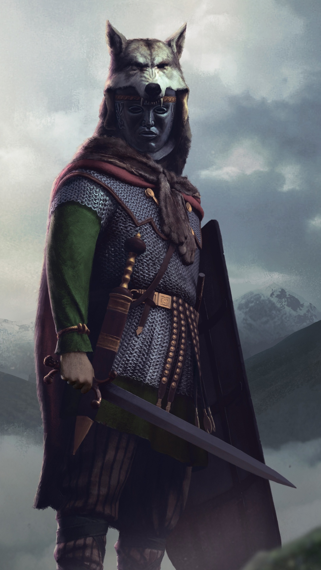 Обои Rome Total War, гора, gears of war, видеоигра, Total War Warhammer в разрешении 1080x1920