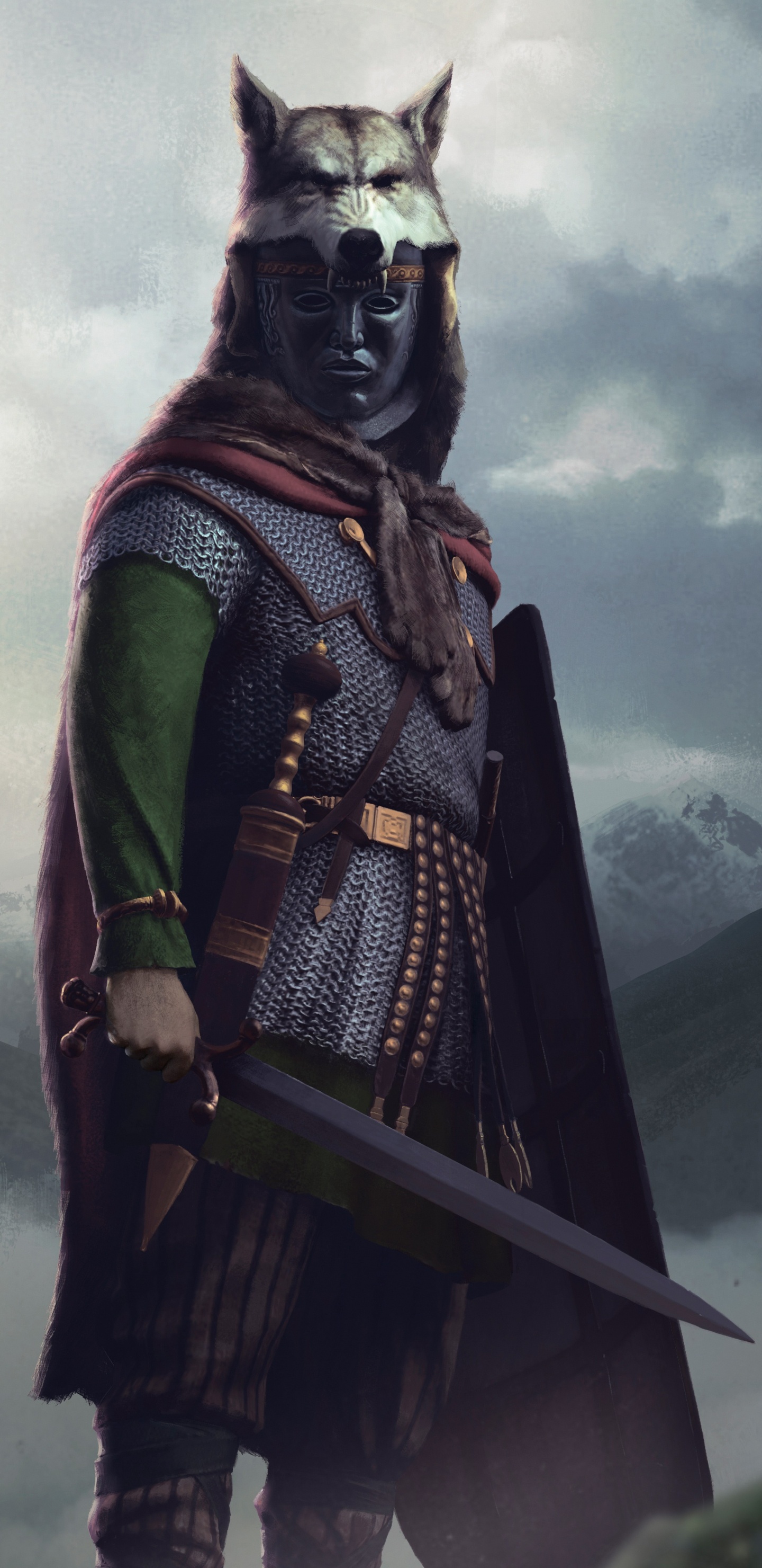 Обои Rome Total War, гора, gears of war, видеоигра, Total War Warhammer в разрешении 1440x2960