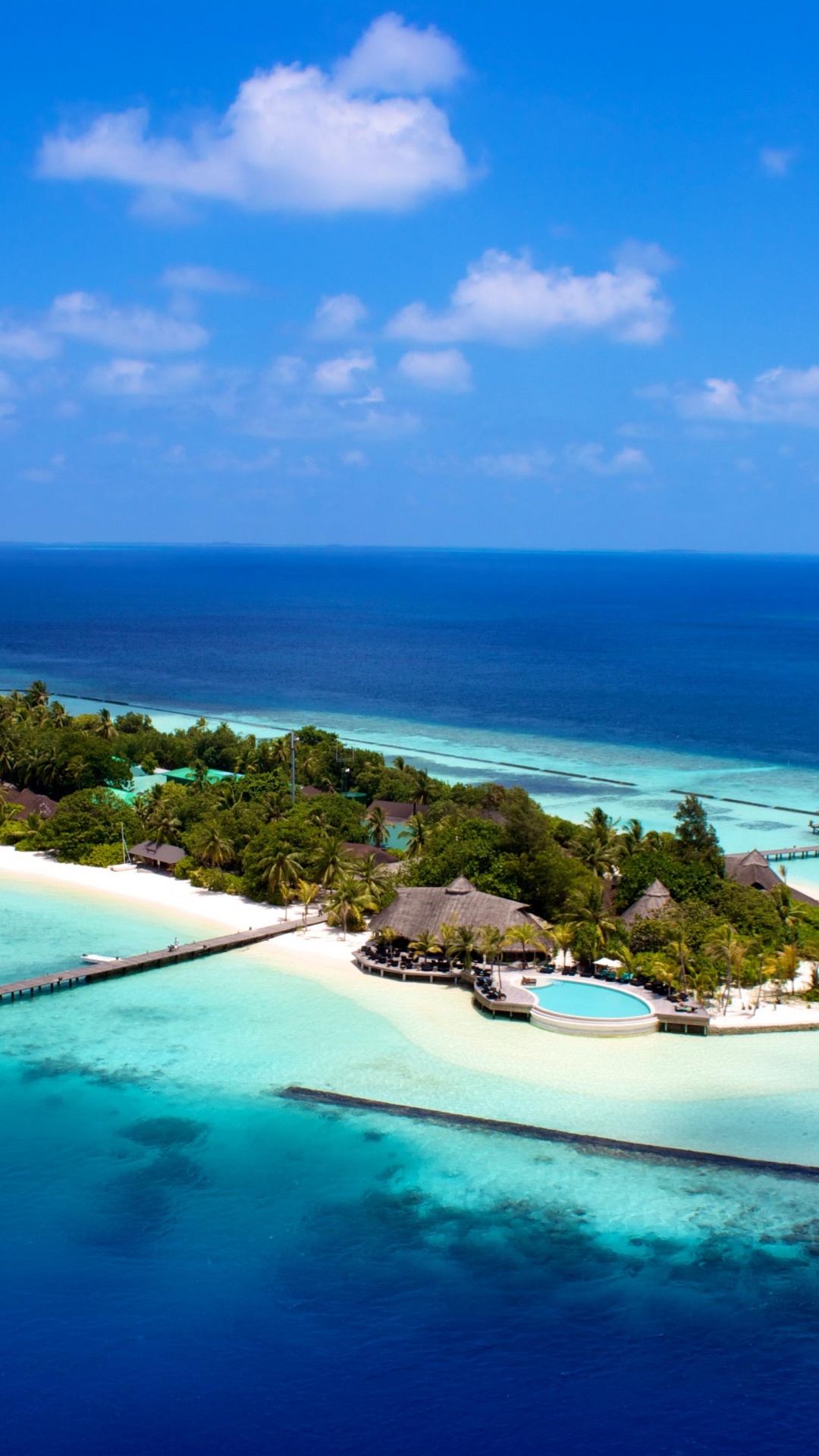 Обои Komandoo и обратно, прибежище, Остров, курортный остров, прибрежные и океанические рельефы в разрешении 1080x1920