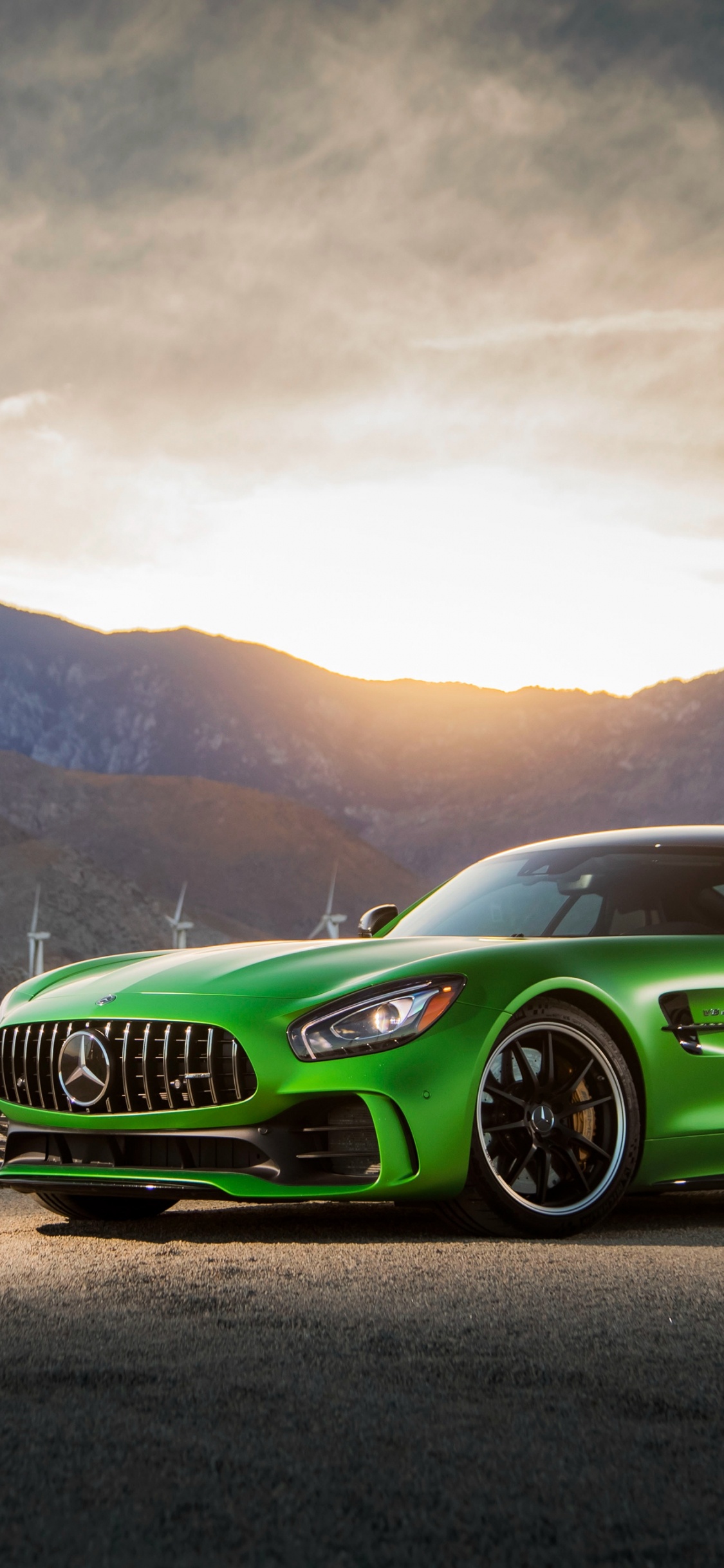 Обои авто, спорткар, кнг, 2017 МЕРСЕДЕС АМГ ГТ Р, Мерседес АМГ в разрешении 1125x2436