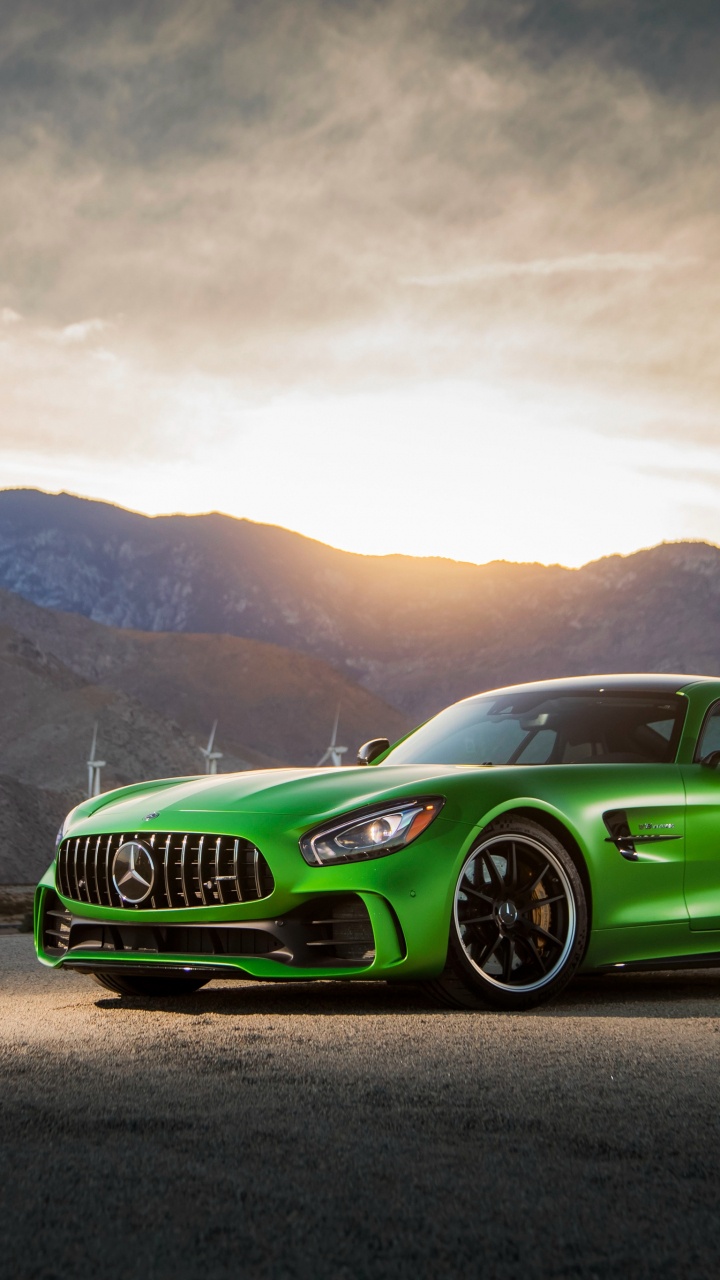 Обои авто, спорткар, кнг, 2017 МЕРСЕДЕС АМГ ГТ Р, Мерседес АМГ в разрешении 720x1280