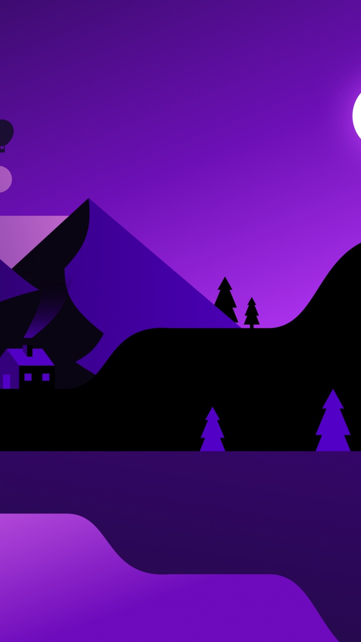 Обои свет, дизайн, пурпур, мир, Фиолетовый в разрешении 720x1280