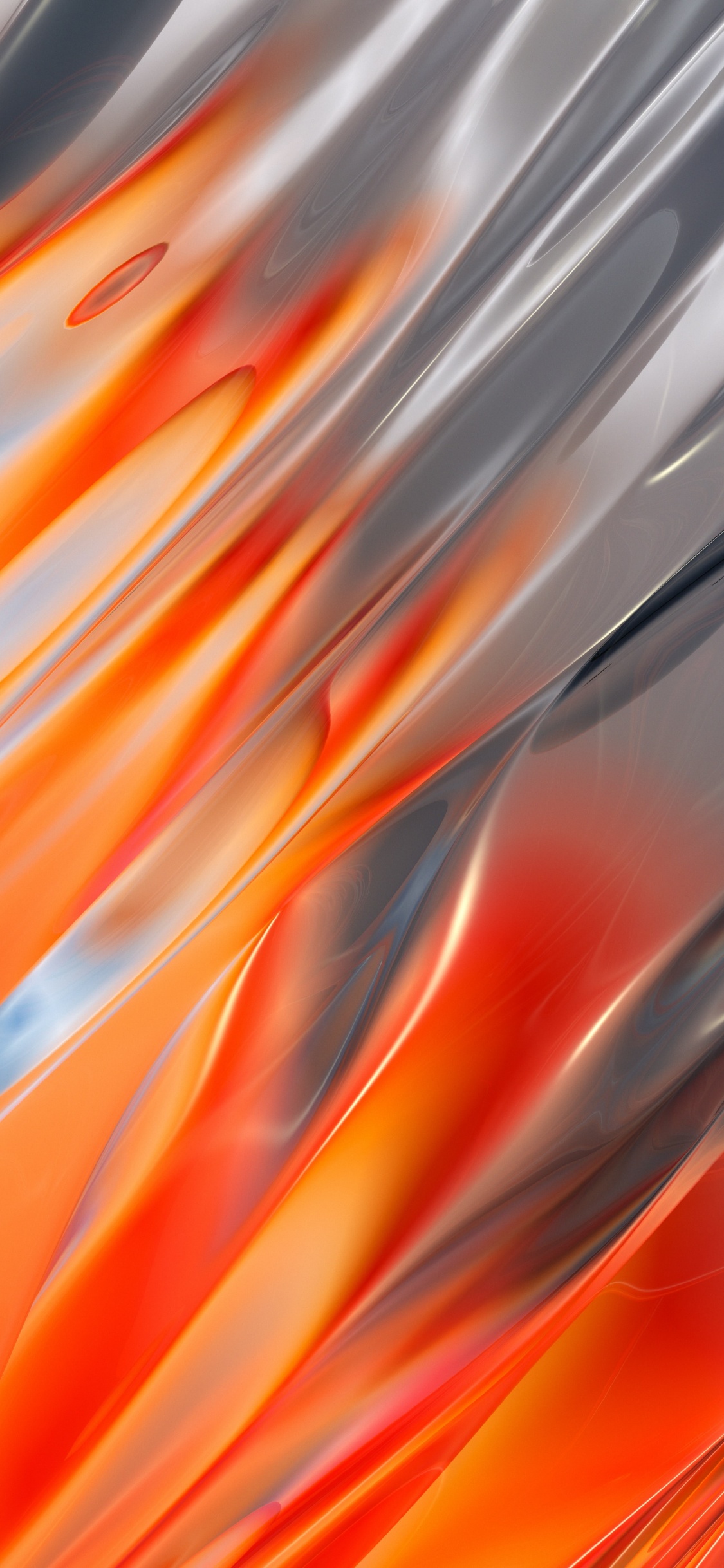 Обои Оранжевый цвет, математика, физика, автомобильное освещение, материальное свойство в разрешении 1125x2436