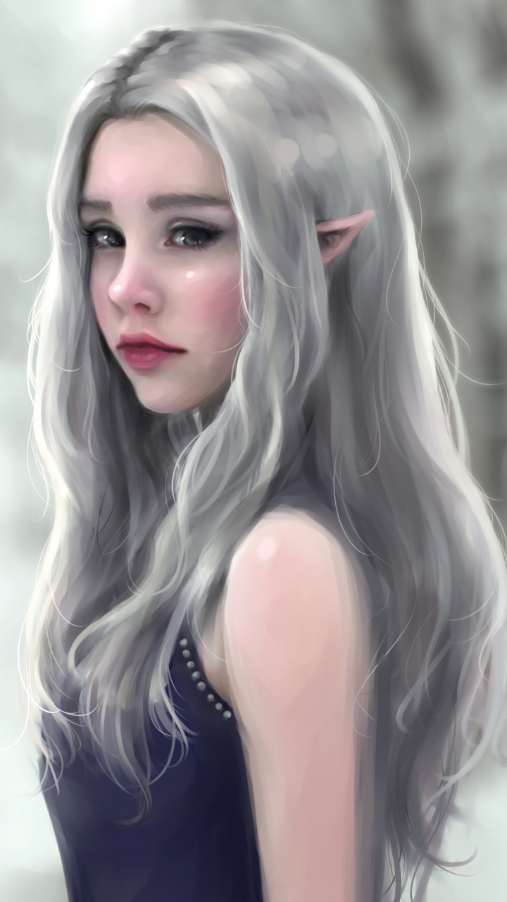 Обои кожа, Аватар, прическа, волосы, губа в разрешении 720x1280