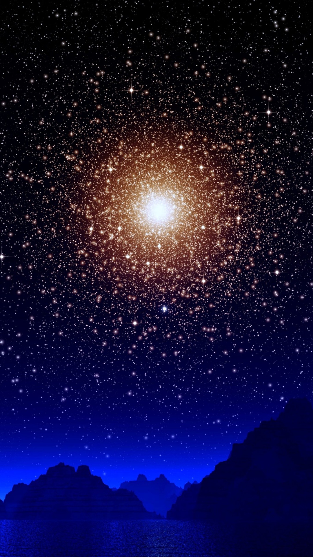 Обои земля, звезда, природа, синий, Астрономия в разрешении 1080x1920