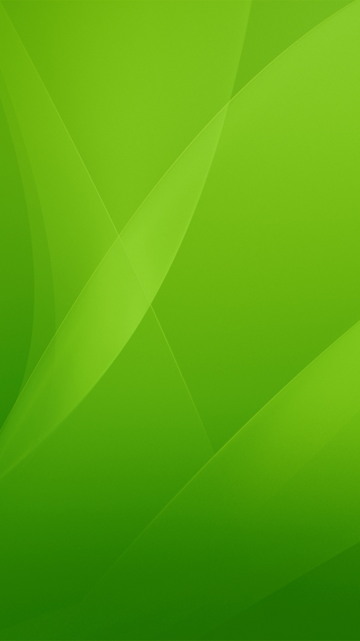 Обои зеленый, цвет, лист, линия, графика в разрешении 720x1280