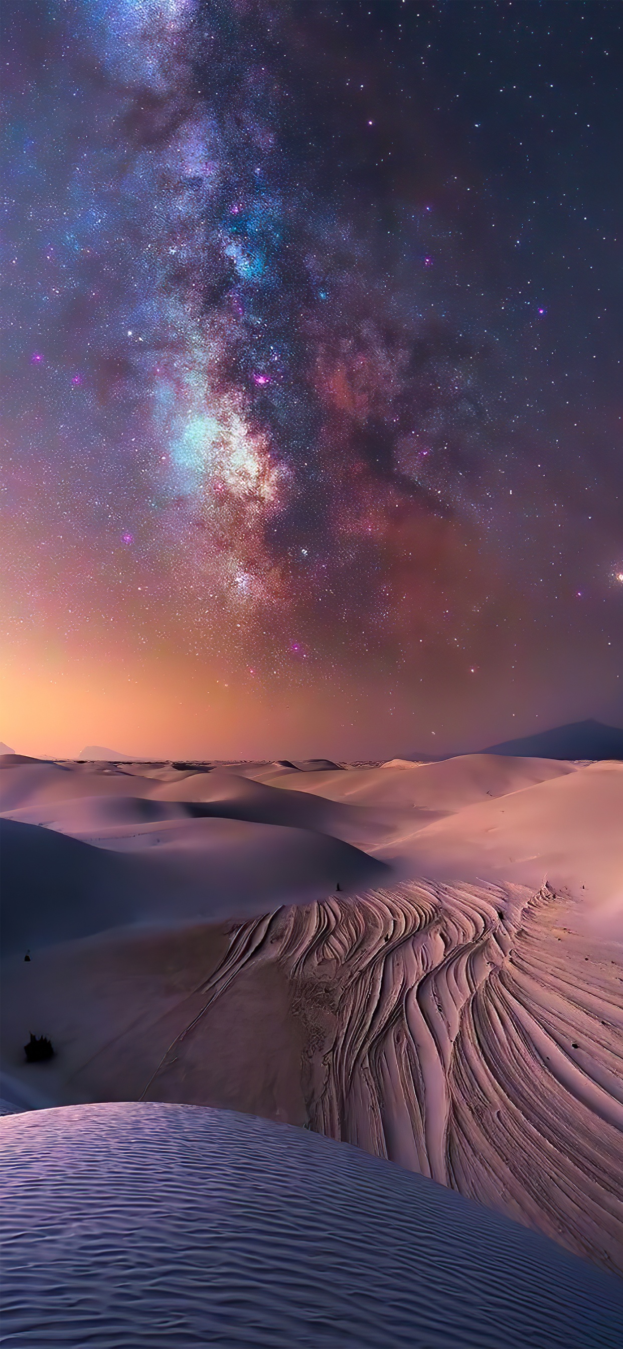 Обои Национальный парк Млечный Путь Белые пески, национальный парк белые пески, Лас-Крусес, путешествие, отдых в разрешении 1242x2688