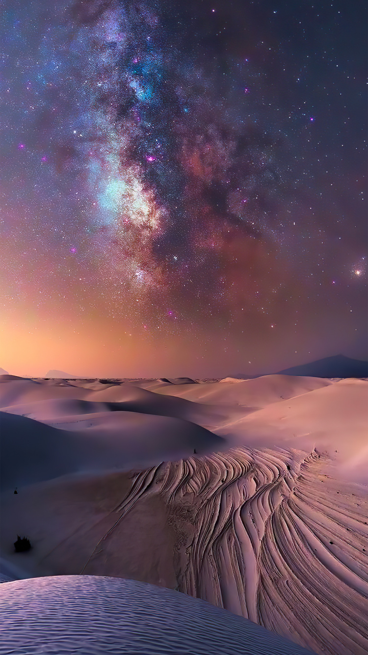 Обои Национальный парк Млечный Путь Белые пески, национальный парк белые пески, Лас-Крусес, путешествие, отдых в разрешении 750x1334