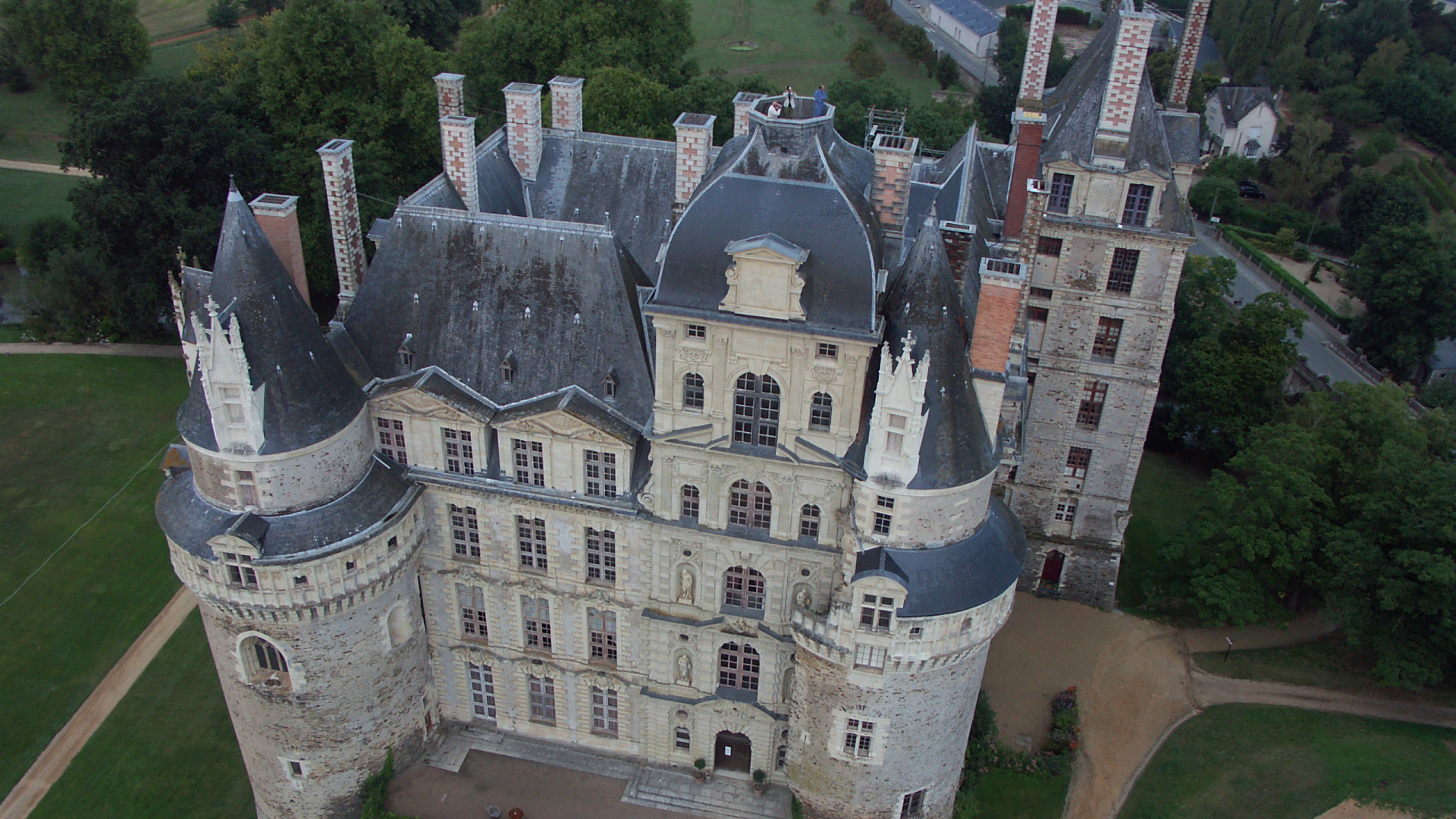 Обои замок, имущество, здание, средневековая архитектура, дом в разрешении 1920x1080