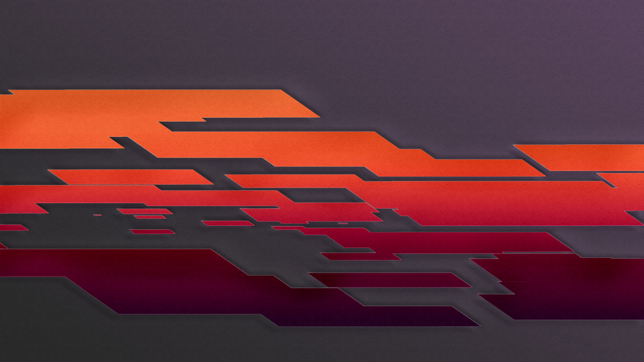 Обои Апельсин, цифровое искусство, абстрактное искусство, арт, графический дизайн в разрешении 1280x720