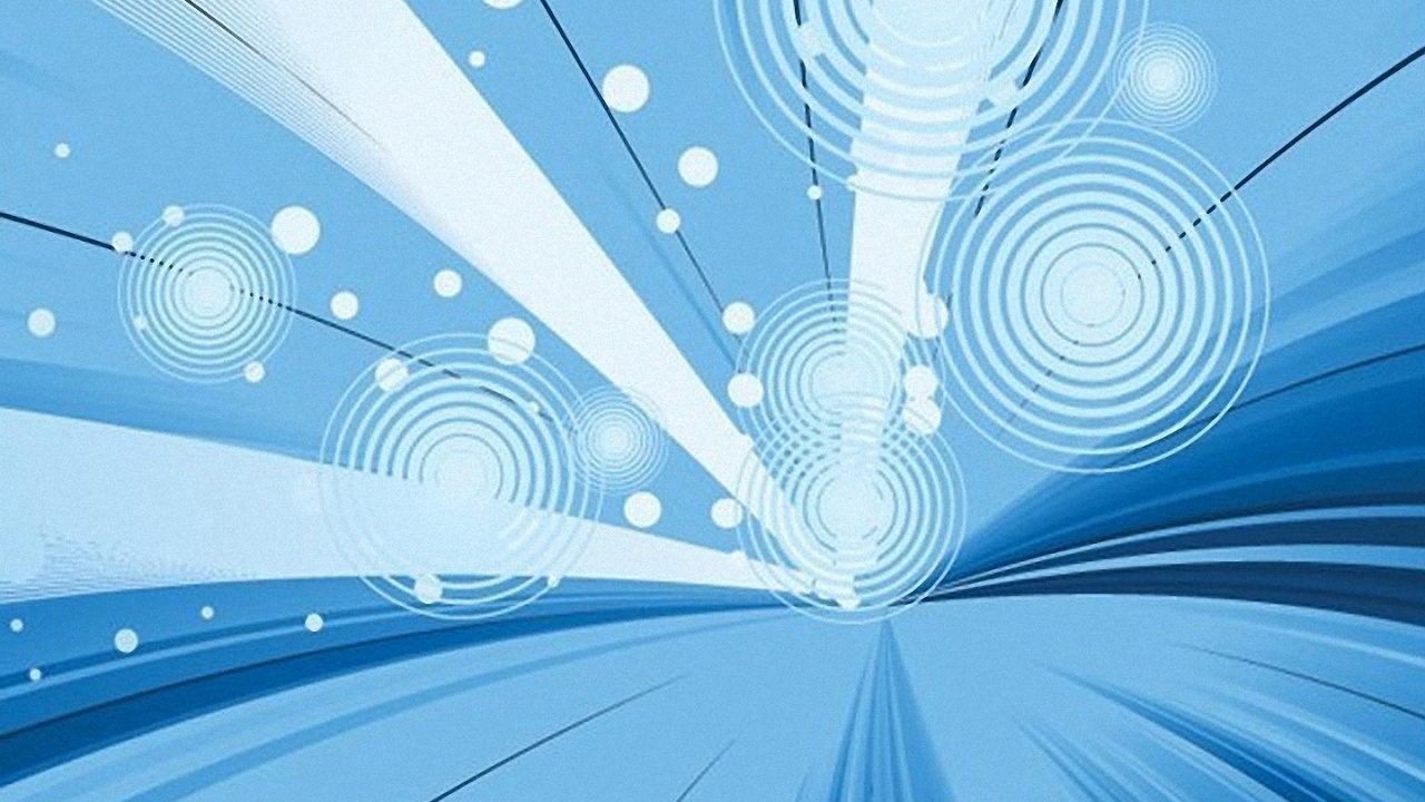 Обои абстрактное искусство, графический дизайн, синий, Аква, линия в разрешении 1280x720